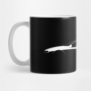 Subaru Alcyone SVX Silhouette Mug